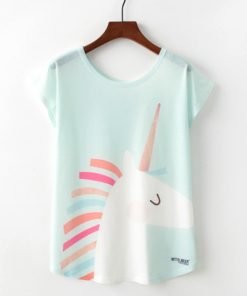 Summer Novelty Women Cute Style  Cat Print T-shirtTopsHTB1EIqDbbSYBuNjSspfq6AZCpXaU
