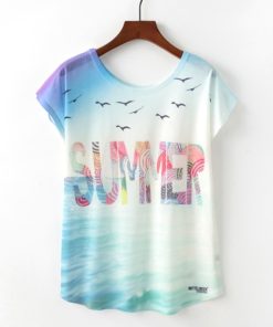 Summer Novelty Women Cute Style  Cat Print T-shirtTopsHTB1LiylbXmWBuNjSspdq6zugXXaf