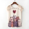 Summer Novelty Women Cute Style  Cat Print T-shirtTopsHTB1YsdcjtfJ8KJjy0Feq6xKEXXaU