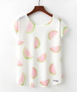 Summer Novelty Women Cute Style  Cat Print T-shirtTopsHTB1h89BbkCWBuNjy0Faq6xUlXXaD