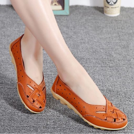 Adorable Genuine Leather Flat ShoesShoesHTB1mTIqa6rguuRjy0Feq6xcbFXaz-1