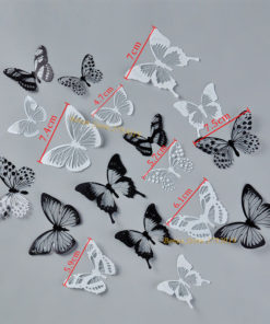 18pcs/lot 3d Effect Crystal Butterflies Wall StickerGadgetsHa6b010bdb66c4c57b904c72ec3874e91E