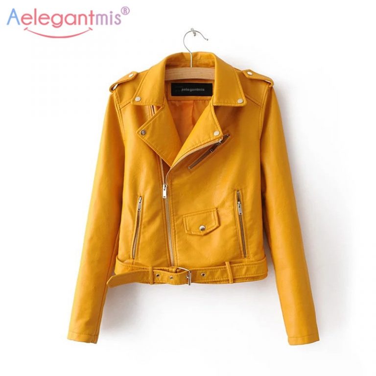Short Soft Leather Jacket – Miggon