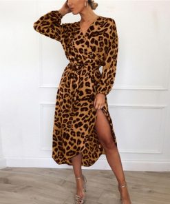 Chiffon Long Leopard DressDressesHTB1rL75O4naK1RjSZFBq6AW7VXaO