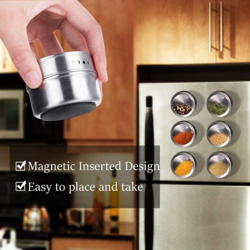 Magnetic Stainless Steel Spice ContainersGadgetsHb0b0bc0470f24be7b68bb0fced439ad2O