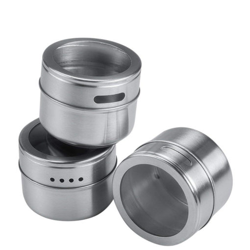 Magnetic Stainless Steel Spice ContainersGadgetsHd4616c4c14ff4a778b3654dffdea474c1
