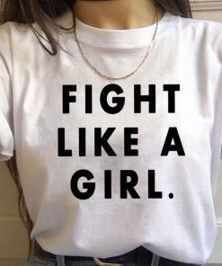Fight Like A Girl T-ShirtsTopsH22b2fd1603b74222998e823e4e73b6f4O