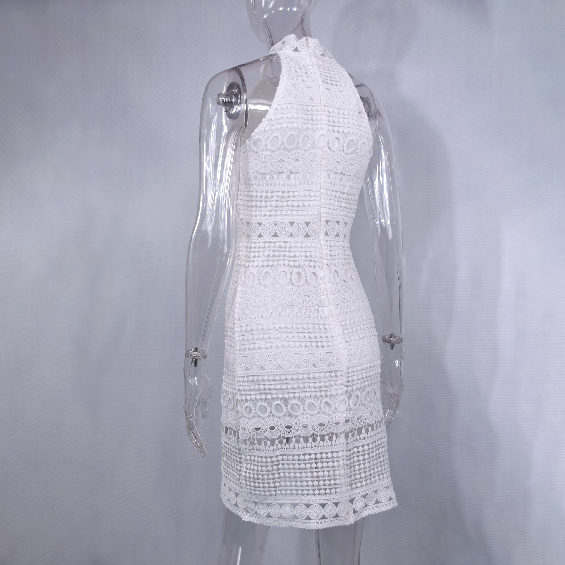 Summer White Chic Dress – Miggon