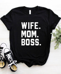 WIFE MOM BOSS T-ShirtsTopsHd81bc92f4d894a81b9d67d8532f9b6b5o