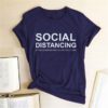 Social Distancing T-Shirts – Blacknavy-blue-1