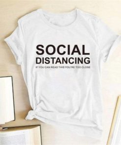 Social Distancing T-Shirts – Blackwhite-3
