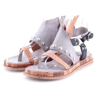 New Summer Gladiator SandalsShoesGRAY-1-1