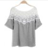 Crochet Batwing Sleeve T-shirtTopsHot-2018-New-Summer-Sweet-Lace-Blouses-Hand-Crocheted-Blouse-Hollow-Bat-Sleeve-Loose-Women-Shirts-1