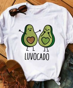 Avocado Female T-ShirtTopsKawaii-Cartoon-Avocado-Short-Sleeve-T-shirt-Women-Casual-Avocado-Graphic-Tops-Female-Tee-Summer-Women.jpg_448x448
