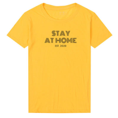 Stay At Home Women’s T-ShirtTopsyellow-1