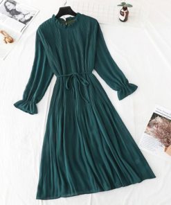 Casual Flare Sleeve Vintage DressDresses1-11