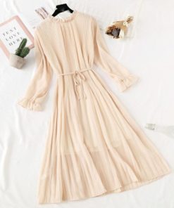 Casual Flare Sleeve Vintage DressDresses2-12