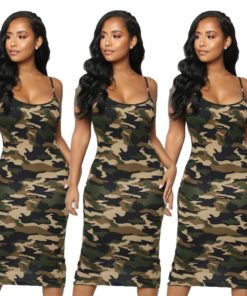2020 Newest Army Color BodyconDresses2-28