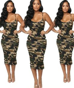 2020 Newest Army Color BodyconDresses3-27