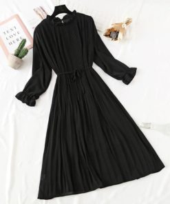 Casual Flare Sleeve Vintage DressDresses4-11