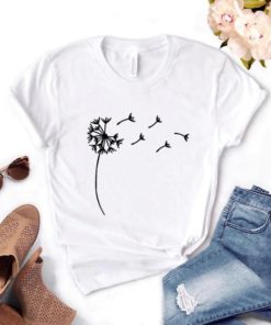Dandelion Print T ShirtsTops4-22