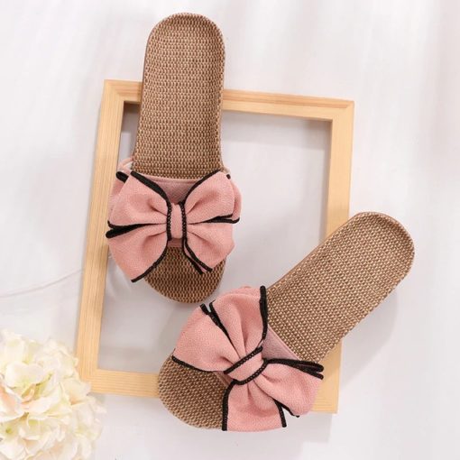 New Butterfly Slippers SandalsShoesPINK-4