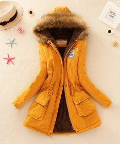 2020 New Winter Women’s Warm Hooded JacketTops10-1
