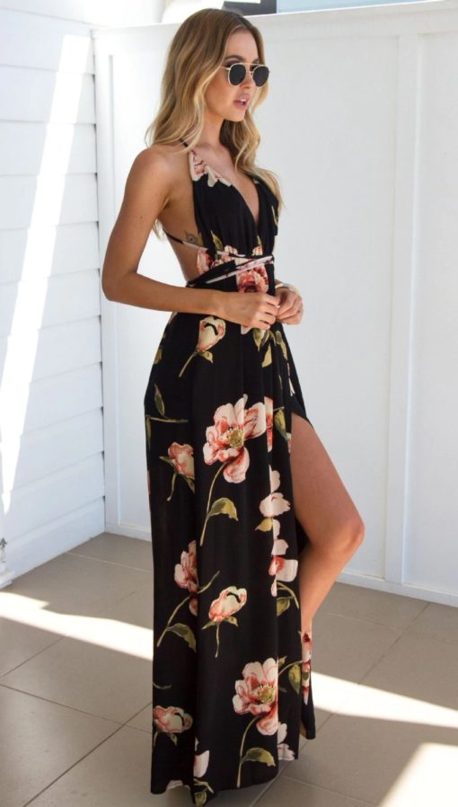Summer Dress 2020 Floral Maxi DressDresses2-16