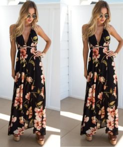 Summer Dress 2020 Floral Maxi DressDresses4-12