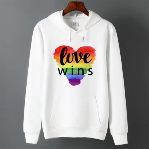 Love Wins Hoodie | SweatshirtDresses4-21