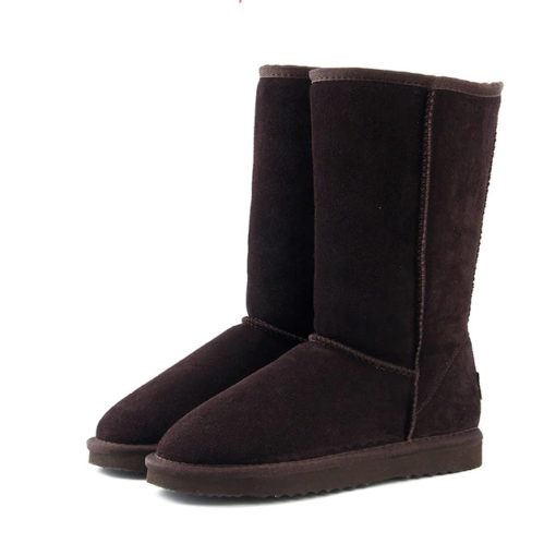 Genuine leather Fur Snow bootBoots4-9