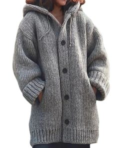 2020 Autumn Cardigan Hooded SweaterDresses5-9