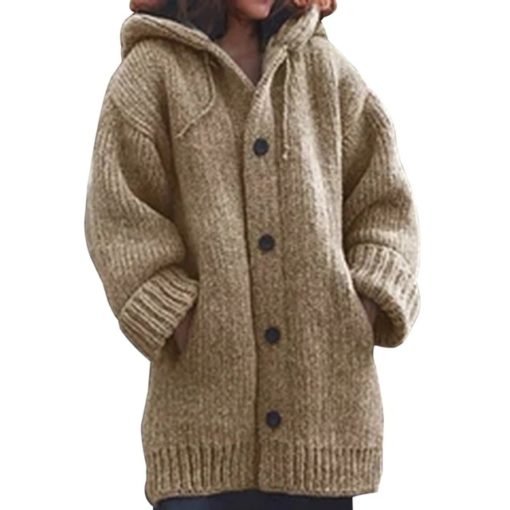 2020 Autumn Cardigan Hooded SweaterDresses7-6