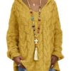 Plus Size Pullover Knitted Warm SweaterDresses9-4