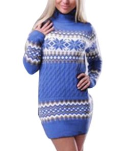 2020 Autumn Winter Stunning SweaterTopsBLUE-4