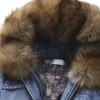 Thick Fur Collar Hooded Down JacketTopsWomens-Long-Thick-Fur-Collar-Hoo