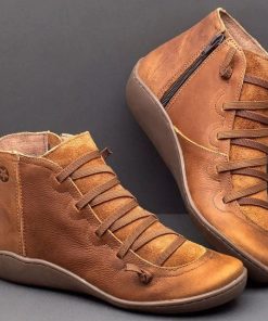 Fall Vintage Zipper BootsBoots1-20