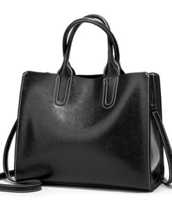 High Quality Casual Female Leather HandbagHandbags3-11