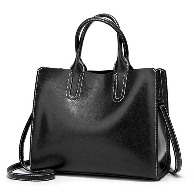 High Quality Casual Female Leather Handbag – Miggon