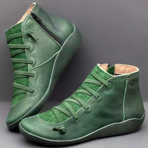 Fall Vintage Zipper BootsBoots6-6