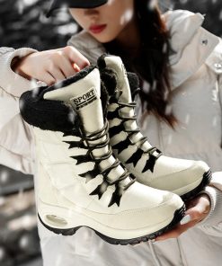 High Quality Mid-Calf Snow BootsBootsMoipheng-Women-Boots-Winter-Keep