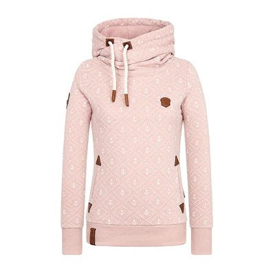 New Arrival Anchor Print HoodieDressespink-4