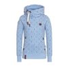 New Arrival Anchor Print HoodieDressessky-blue-1