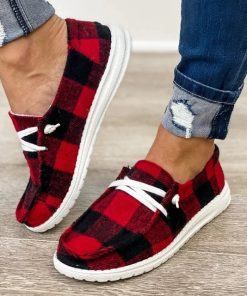 Lace Up Breathable Casual ShoesShoes2020-Women-Flats-autumn-Breathab