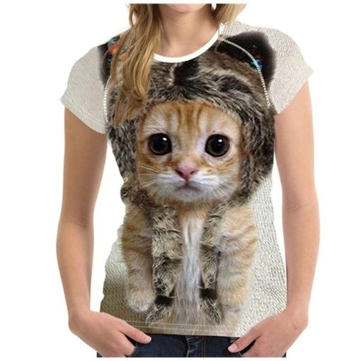 3D Cat Print ShirtTopsCamiseta-moderna-en-3d-para-homb-4
