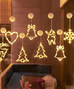 Christmas LED LightsGadgetsChristmas-Bell-Snowman-Star-Ligh-10