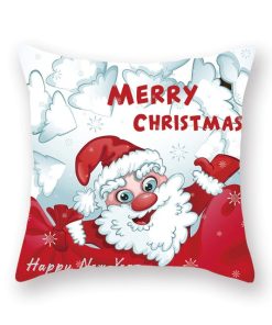 Christmas Home Decor CushionGadgetsChristmas-Xmas-Red-PillowCase-Tr