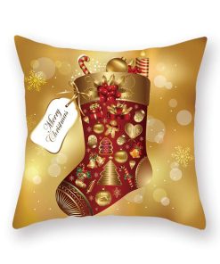 Christmas Home Decor CushionGadgetsChristmas-Xmas-Red-PillowCase-Tr-9