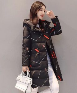 Korean Style Hooded Long Zipper Warm JacketTopsElegant-Long-Sleeve-Warm-Zipper-4