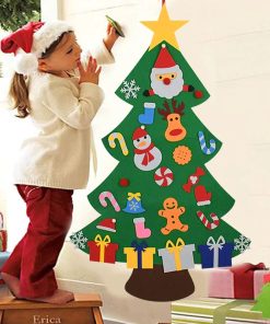 Christmas Tree Decoration For KidsGadgetsKids-DIY-Felt-Christmas-Tree-Chr